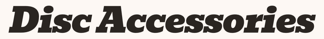 Disc Accessories